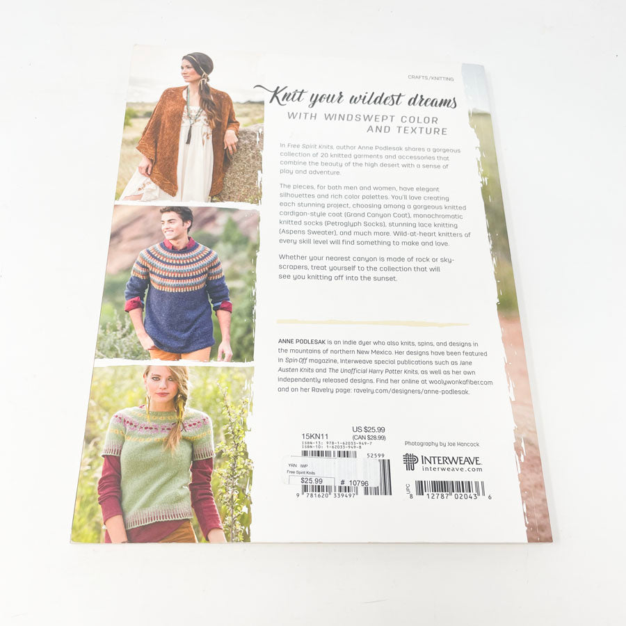 Free Spirit Knits Pattern Book by Interweave