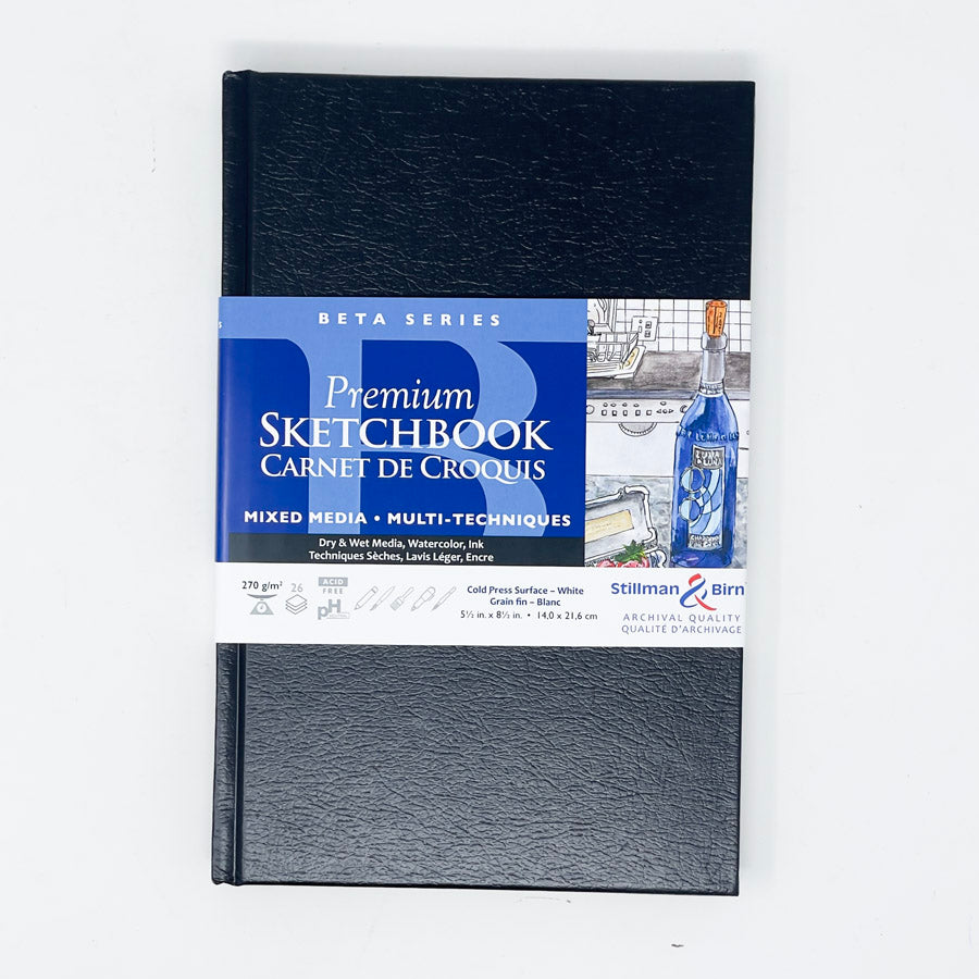 NEW //  Stillman & Birn Mixed Media Sketchbooks - Beta Series