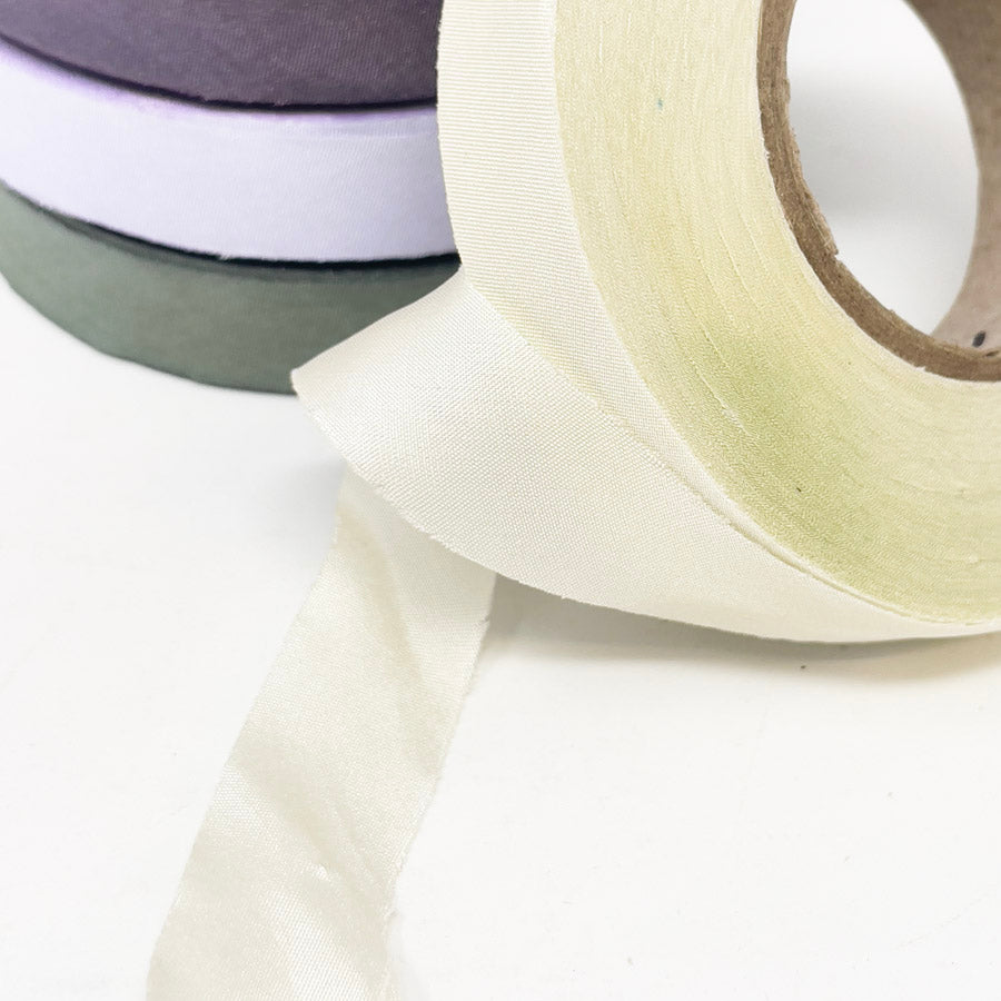 NEW // Earth Silk 5/8" Hand Dyed Ribbon - by the yard