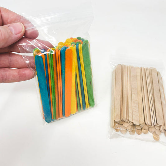 Color Wood Craft Sticks