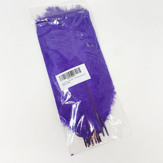 Purple Ostrich Feather Pack