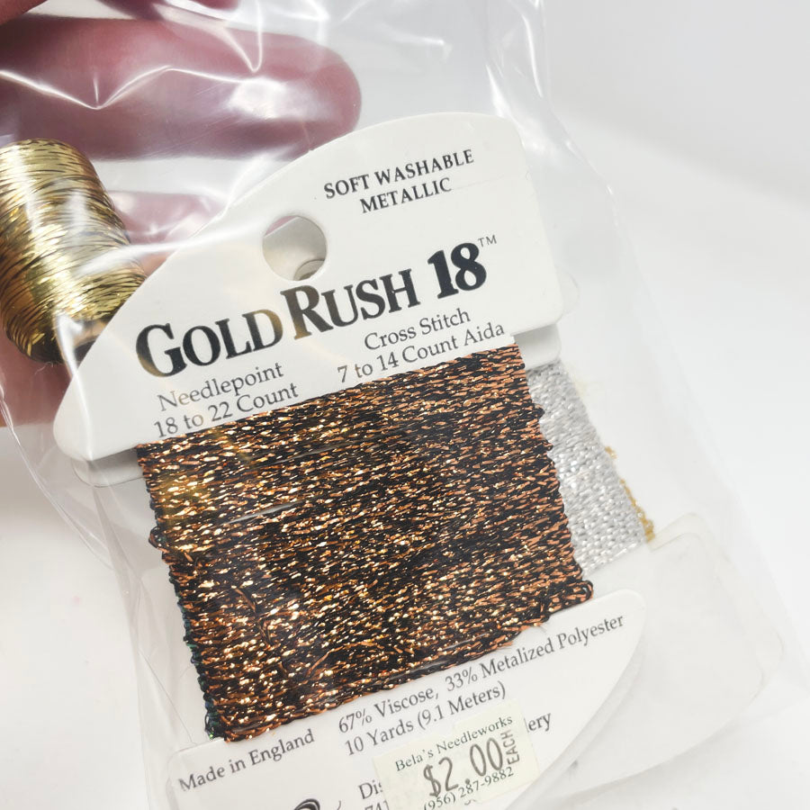 Gold Rush 14/18 Embroidery Pack