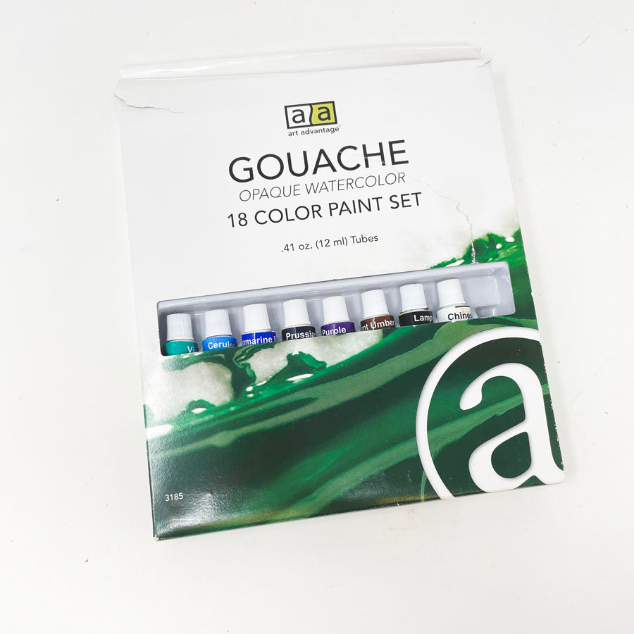 Art Advantage Gouache Paint Set 17 pcs.