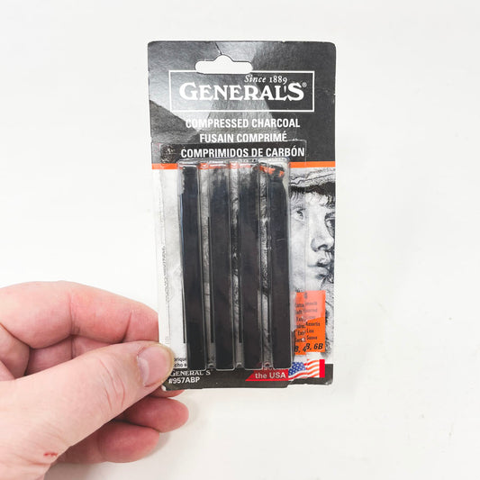 General's Compressed Charcoal Sticks