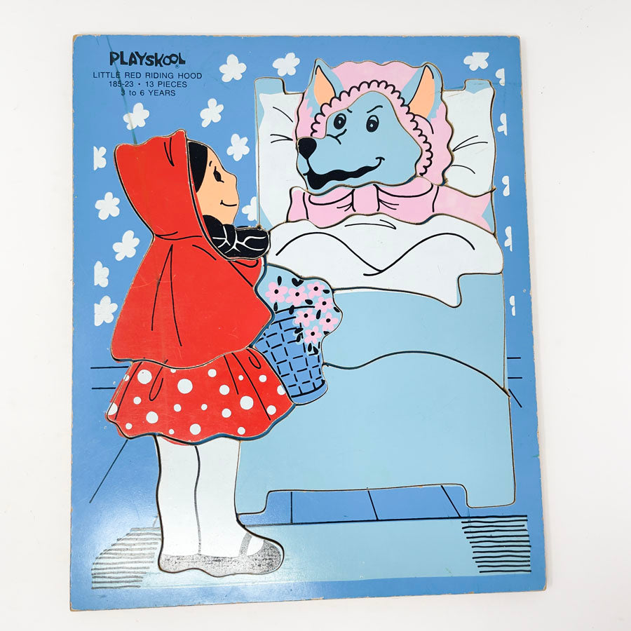 Playskool Wood Puzzle - Little Red Riding Hood