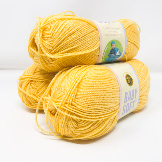 Lion Brand Baby Soft - Lemon Drop (1)