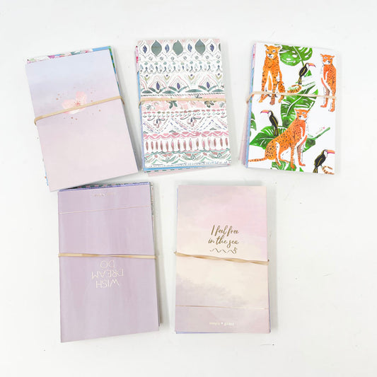 3.5" x 5.5" Bound Journal Bundle