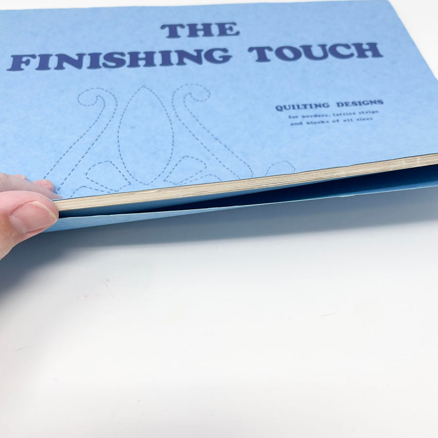 The Finishing Touch Quilting Designs Book