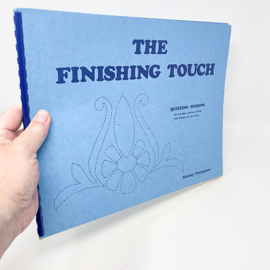 The Finishing Touch Quilting Designs Book