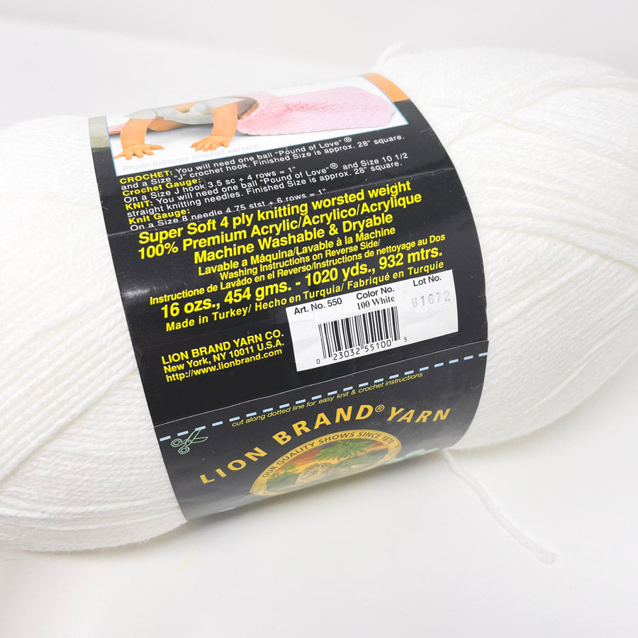 Lion Brand Pound of Love Yarn