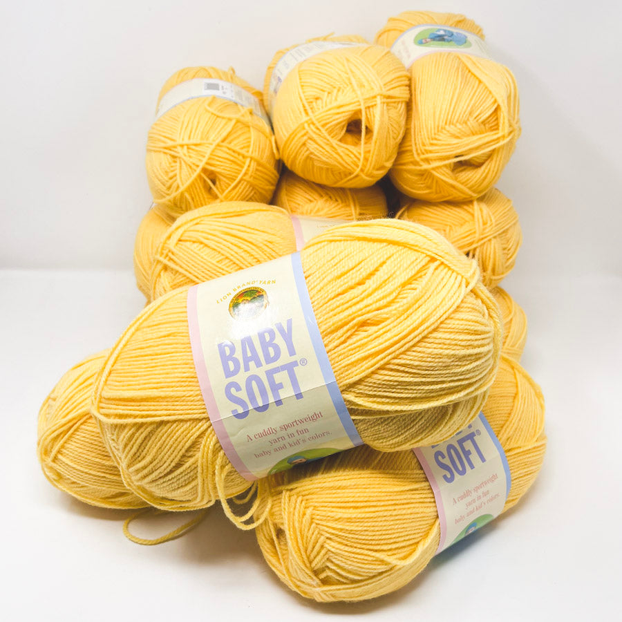 Lion Brand Baby Soft - Lemon Drop (1)