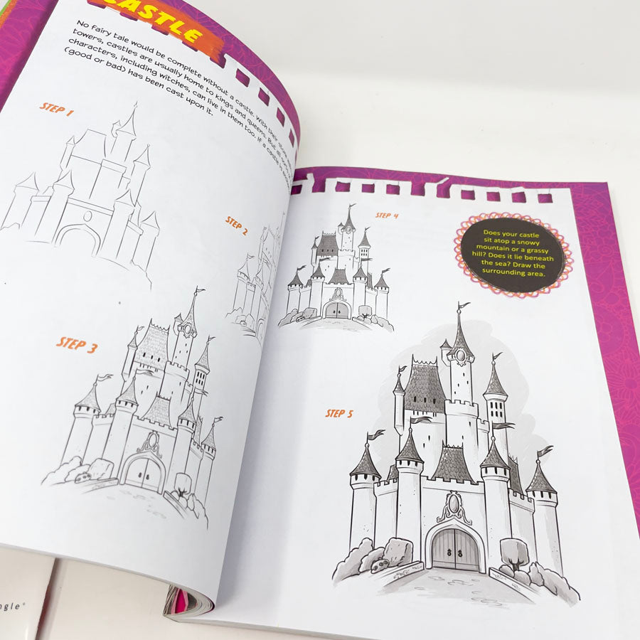 The Girls' Guide to Drawing Book