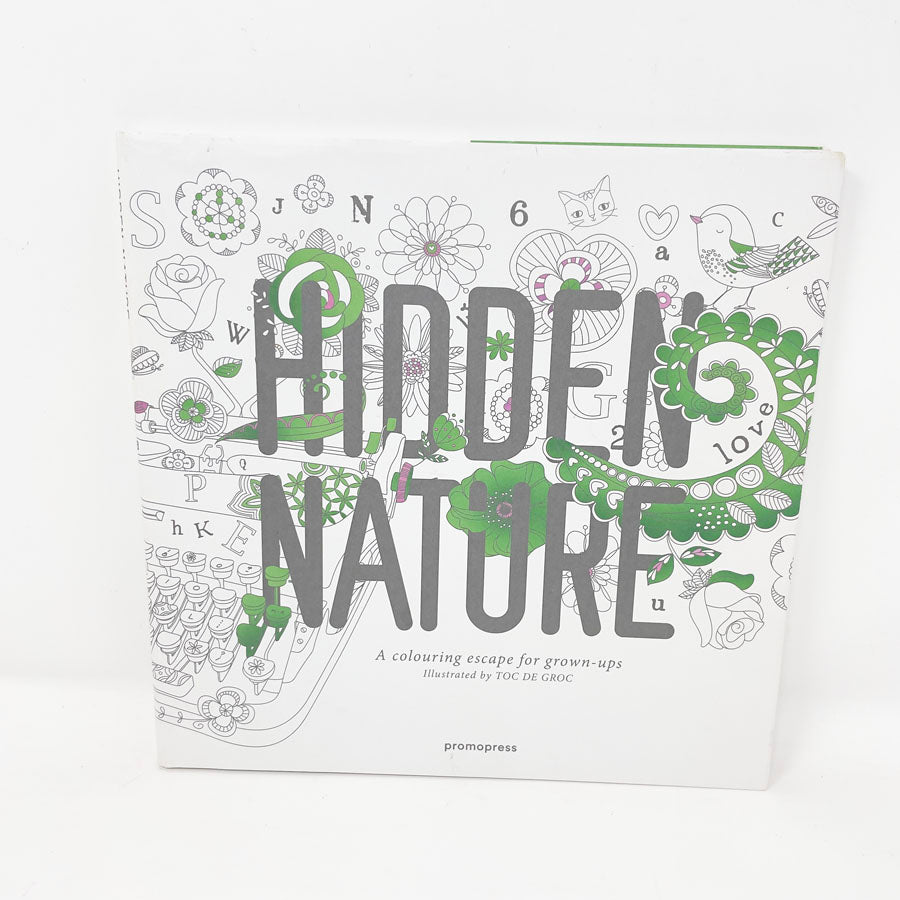 Hidden Nature Adult Coloring Book