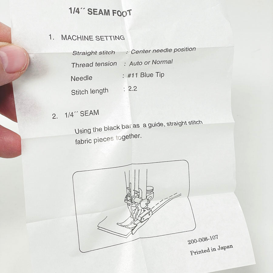 Seam Sewing Machine Foot