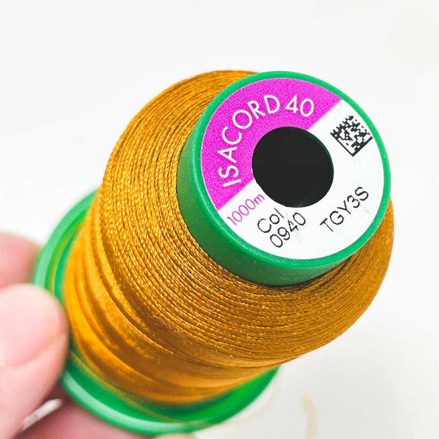 Isacord 40 WT Polyester Embroidery Thread