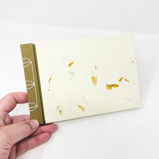 Handcrafted Blank Natural Paper Book