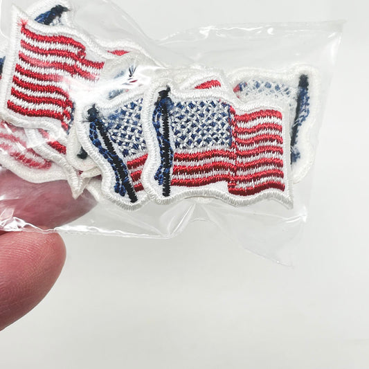 Small USA Flag Patches