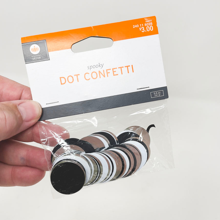 Spooky Dot Confetti