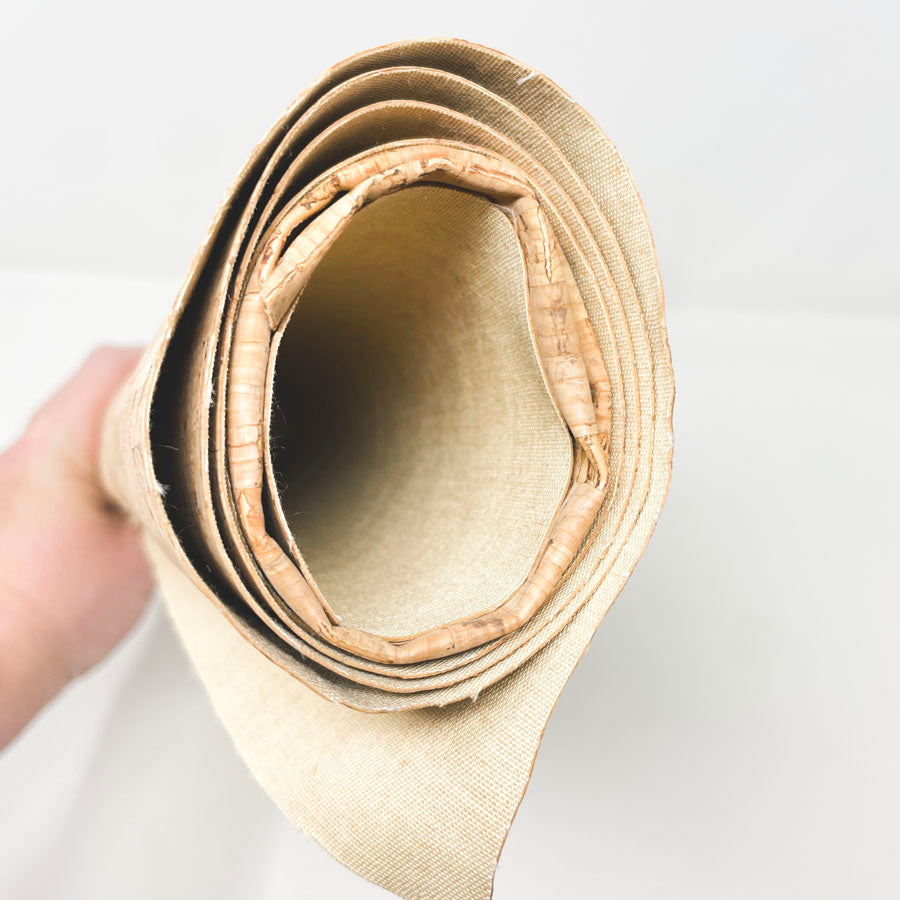 Cork Roll--Fabric Backing