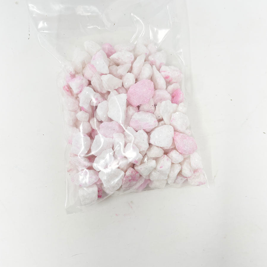 Pink/White Filler Rocks