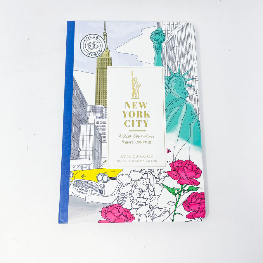 Color Your Own Travel Journals