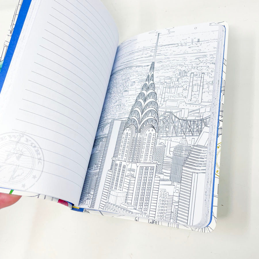 Color Your Own Travel Journals