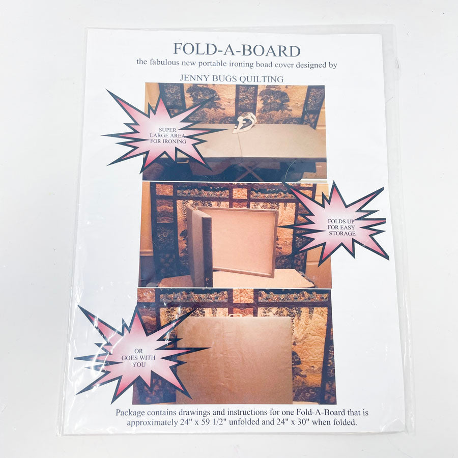 Fold-A-Board Portable Ironing Board Pattern