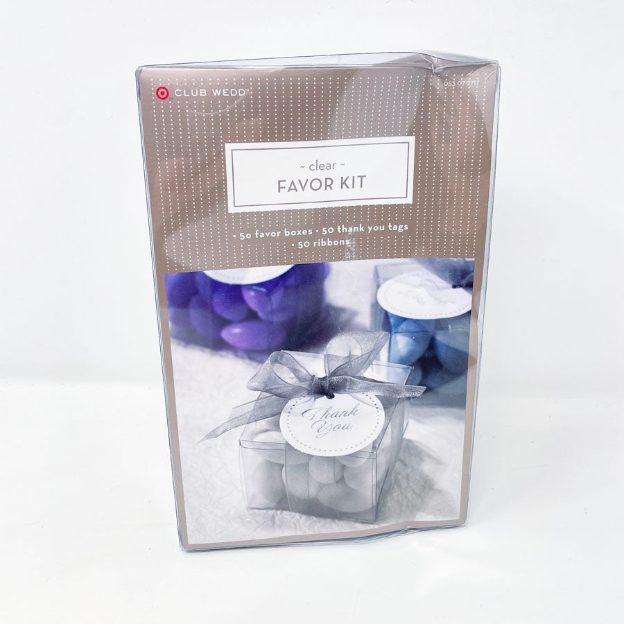 Club Wedd Clear Favor Kit