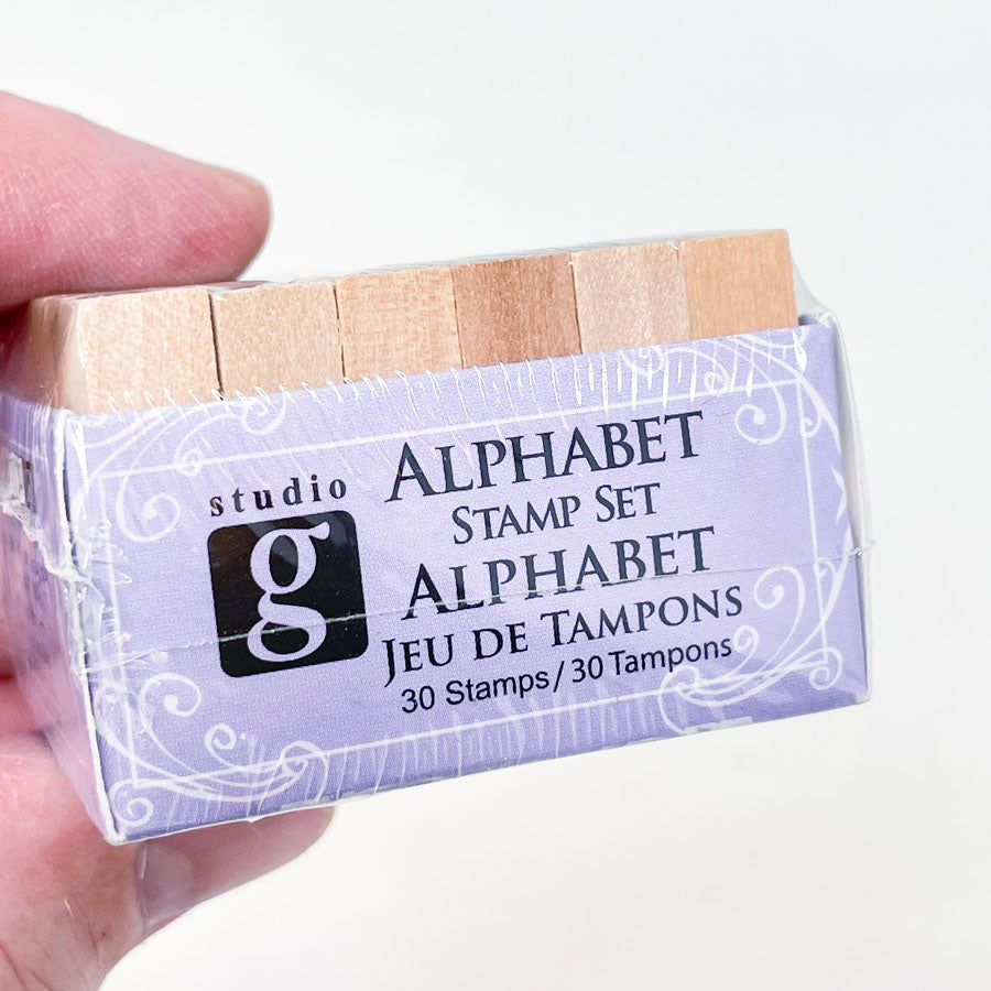 Studio G Alphabet Set Stamp Sets