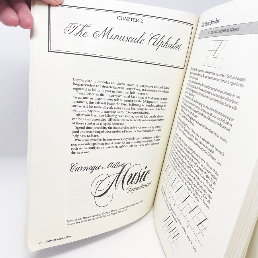 "Mastering Copperplate Calligraphy: A Step-by-Step Manual" by Eleanor Winters