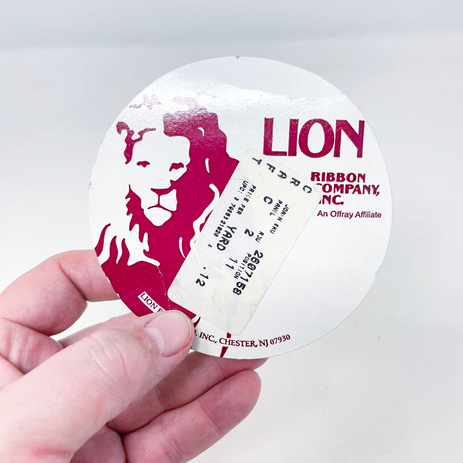 White Lion Acetate Ribbon Spool