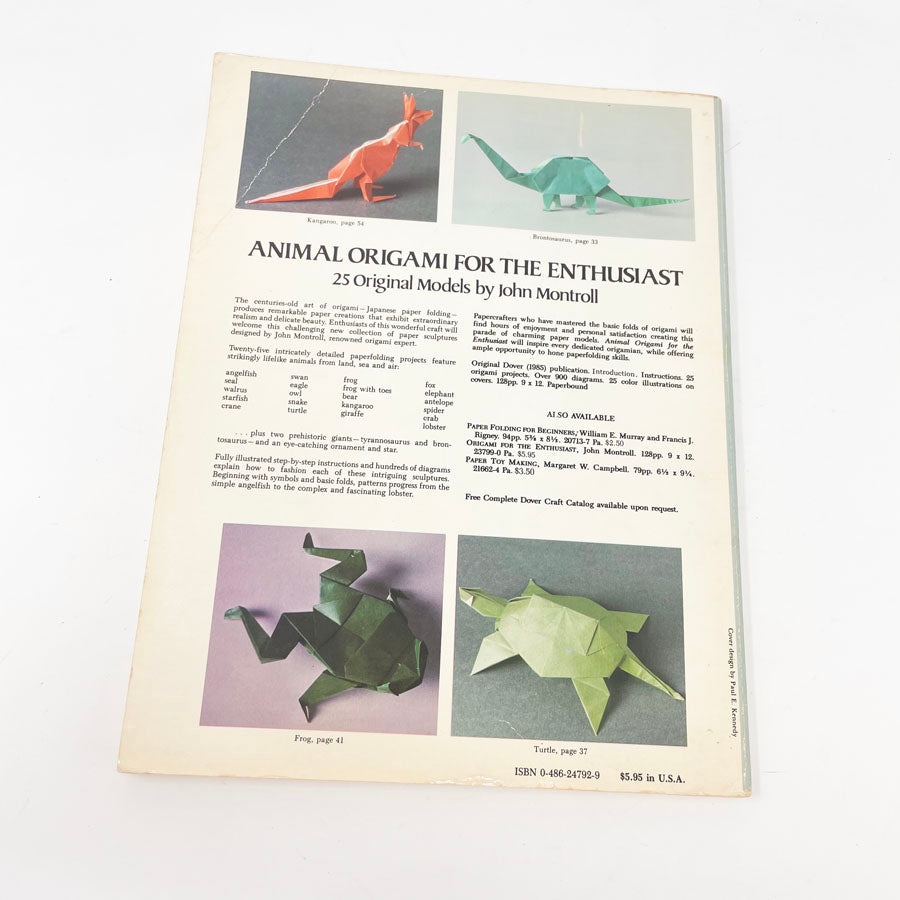 "Animal Origami for the Enthusiast" by Montroll