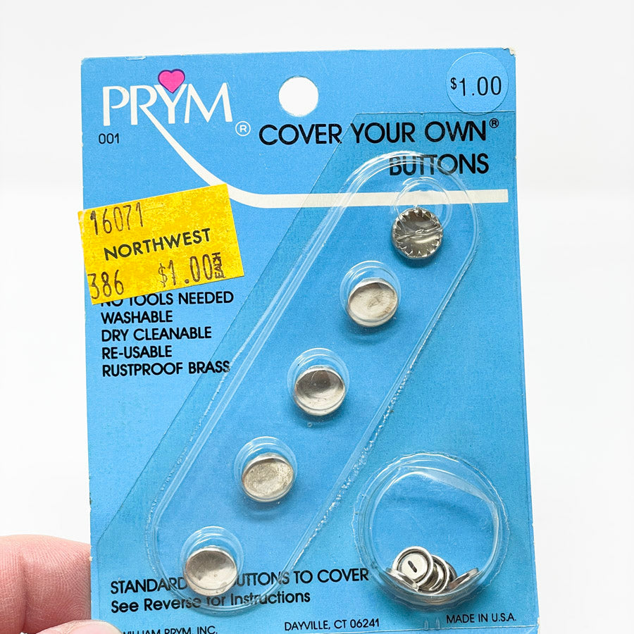 Vintage Prims Cover Your Own Buttons