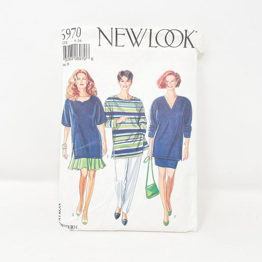 New Look 6970 Sewing Pattern - Outfit (6-16)