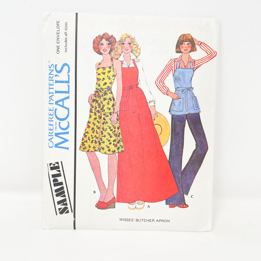 Vintage McCall's Sewing Pattern - Butcher's Apron