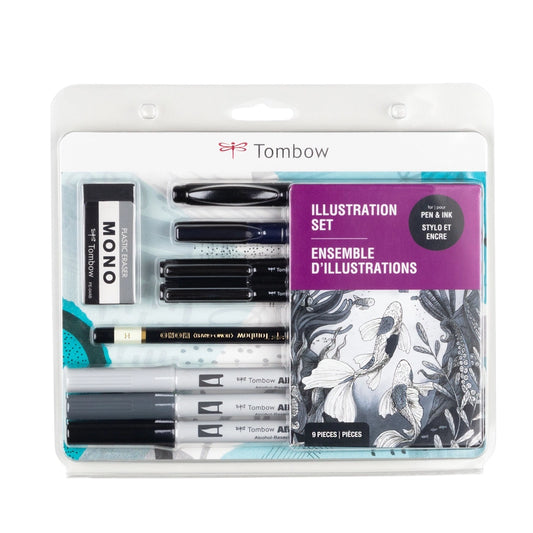 NEW // Tombow Illustration Set