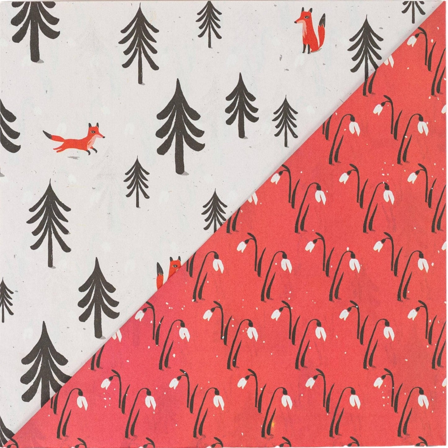 NEW // Fox Forest Wrapping Paper