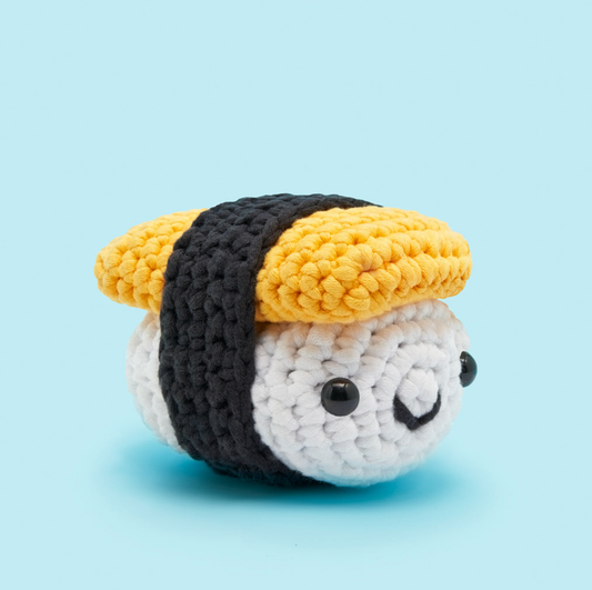 NEW // The Woobles - Oishi the Sushi Beginner Crochet Kit 