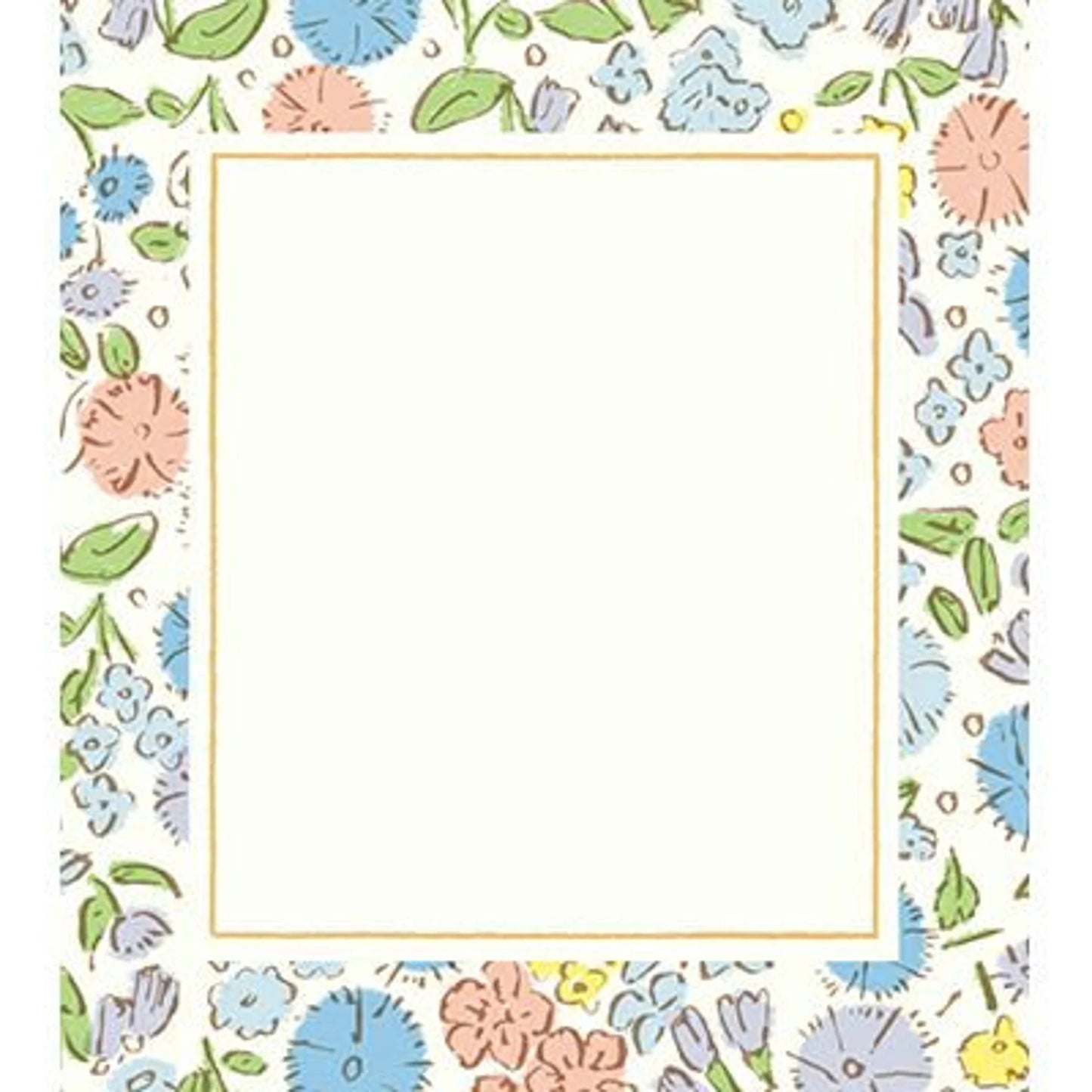 NEW // Furukawa Paper Works - Watashi Biyori 4 Designs Memo Pad - Flowers