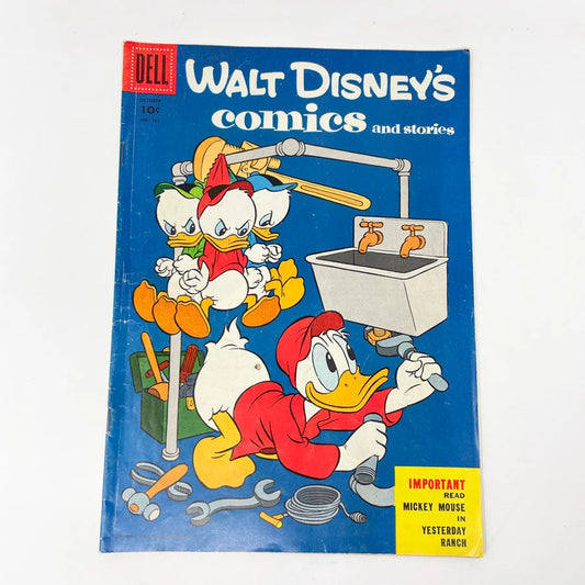 Walt Disney's Comics and Stories Comic Book #181 - Dell Comics - 1955