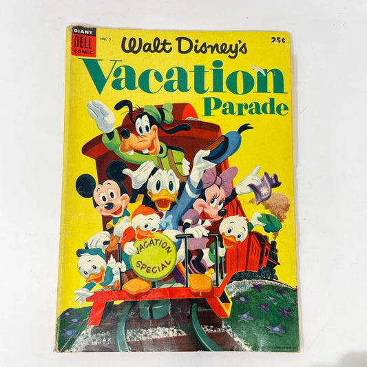 Walt Disney's Vacation Parade Comic Book #5 - Dell Comics - 1954