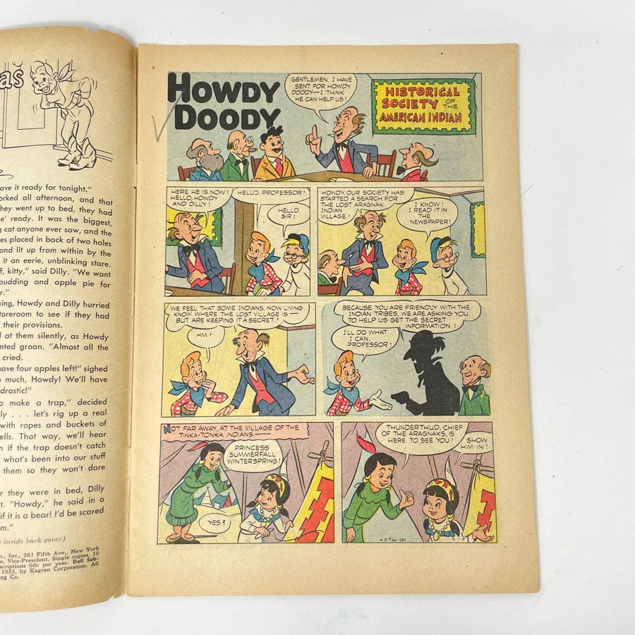 Howdy Doody Comic Book #26 - Dell Comics - 1954