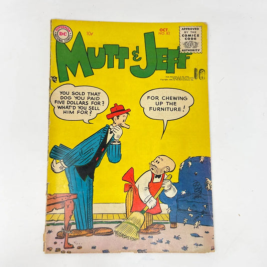 Mutt & Jeff Comic Book #82 - DC Comics - 1955