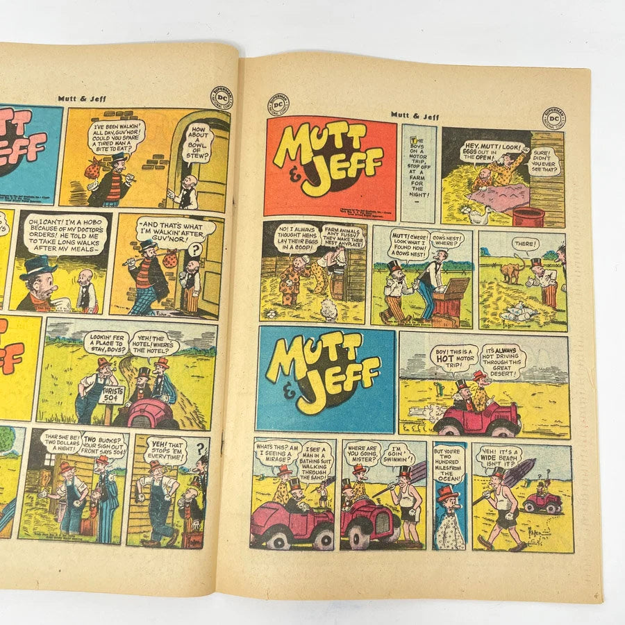 Mutt & Jeff Comic Book #82 - DC Comics - 1955