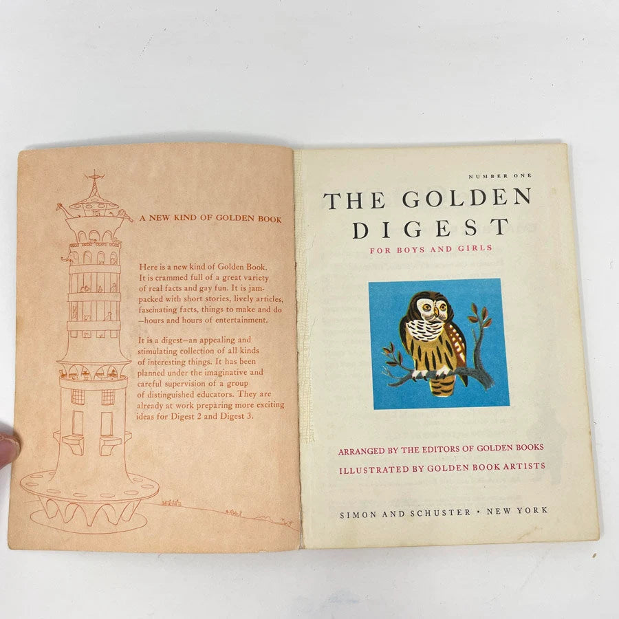 The Golden Digest - Golden Book - 1954