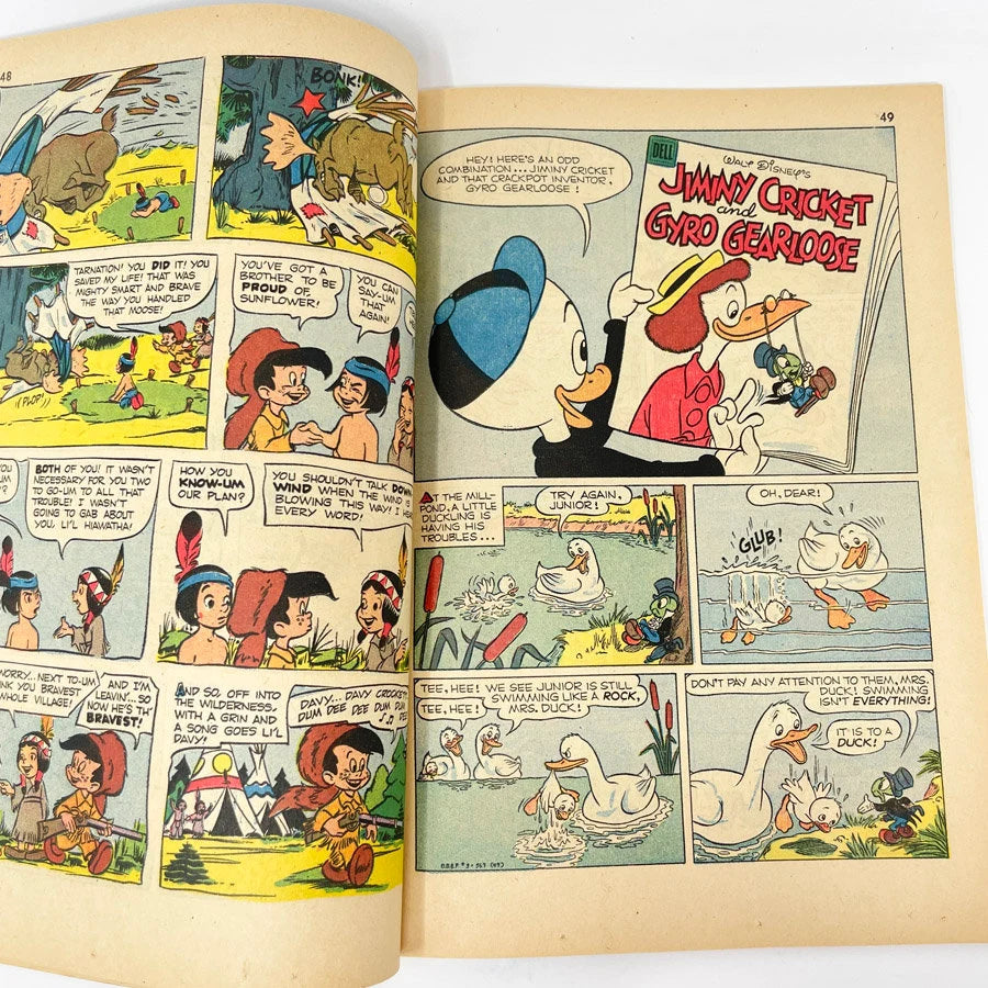 Walt Disney's Donald Duck Beach Party Giant Comic Book #3 - Dell Comics - 1956