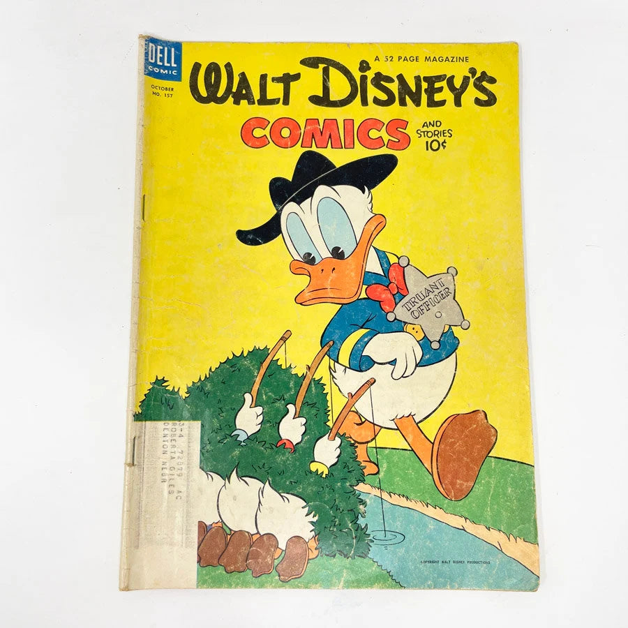 Walt Disney's Comics And Stories Comic Book #157 - Dell Comics - 1953