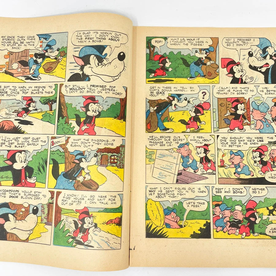 Walt Disney's Comics And Stories Comic Book #163 - Dell Comics - 1954