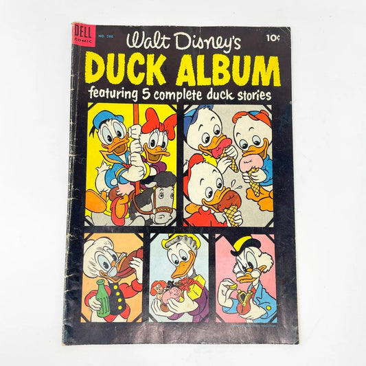 Walt Disney's Duck Album Comic Book #586 - Dell Comics - 1954