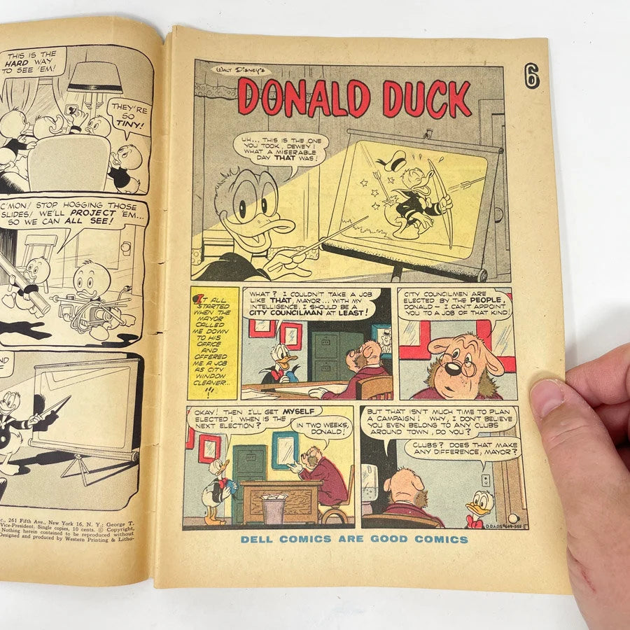 Walt Disney's Duck Album Comic Book #649 - Dell Comics - 1955